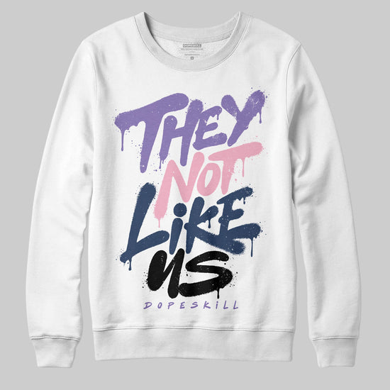 Jordan 11 "Mojave" DopeSkill Sweatshirt They Not Like Us Graphic Streetwear - White