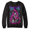 Dunk Low GS “Active Fuchsia” DopeSkill Sweatshirt Life or Die Graphic Streetwear - Black