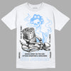 Jordan 9 Powder Blue DopeSkill T-Shirt Show Me The Money Graphic Streetwear - Ưhite