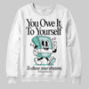 Jordan 11 Low "Igloo" DopeSkill Sweatshirt Owe It To Yourself Graphic Streetwear - White