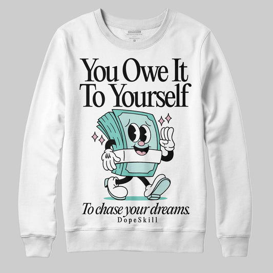 Jordan 11 Low "Igloo" DopeSkill Sweatshirt Owe It To Yourself Graphic Streetwear - White