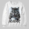 Jordan 5 Retro Wolf Grey (2026) DopeSkill Sweatshirt No Fear Graphic Streetwear - White
