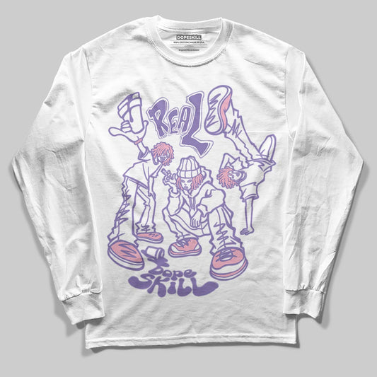 Jordan 11 "Mojave" DopeSkill Long Sleeve T-Shirt Real Y2K Players Graphic Streetwear - White