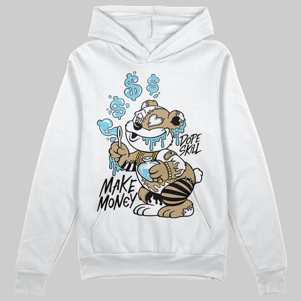 Jordan 11 City Pack “H-Town” DopeSkill Hoodie Sweatshirt Make Money Graphic Streetwear - White