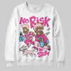 Jordan 6 “Doernbecher” DopeSkill Sweatshirt No Risk No Story Graphic Streetwear - White