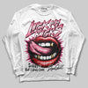 Diesel Pink S - Serendipity Pro-X1 Trainers DopeSkill Long Sleeve T-Shirt Lick My Kicks Graphic Streetwear - White 