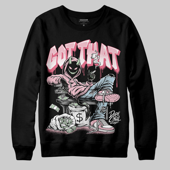 Jordan 4 Retro Valentine's Day (2026) (GS) DopeSkill Sweatshirt Got That Graphic Streetwear - Black