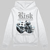 Grey Sneakers DopeSkill Hoodie Risk Is Better Than Regret Graphic Streetwear - White