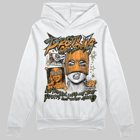 Jordan 5 "Olive" DopeSkill Hoodie Sweatshirt Pretty Girl Swag Graphic Streetwear - White