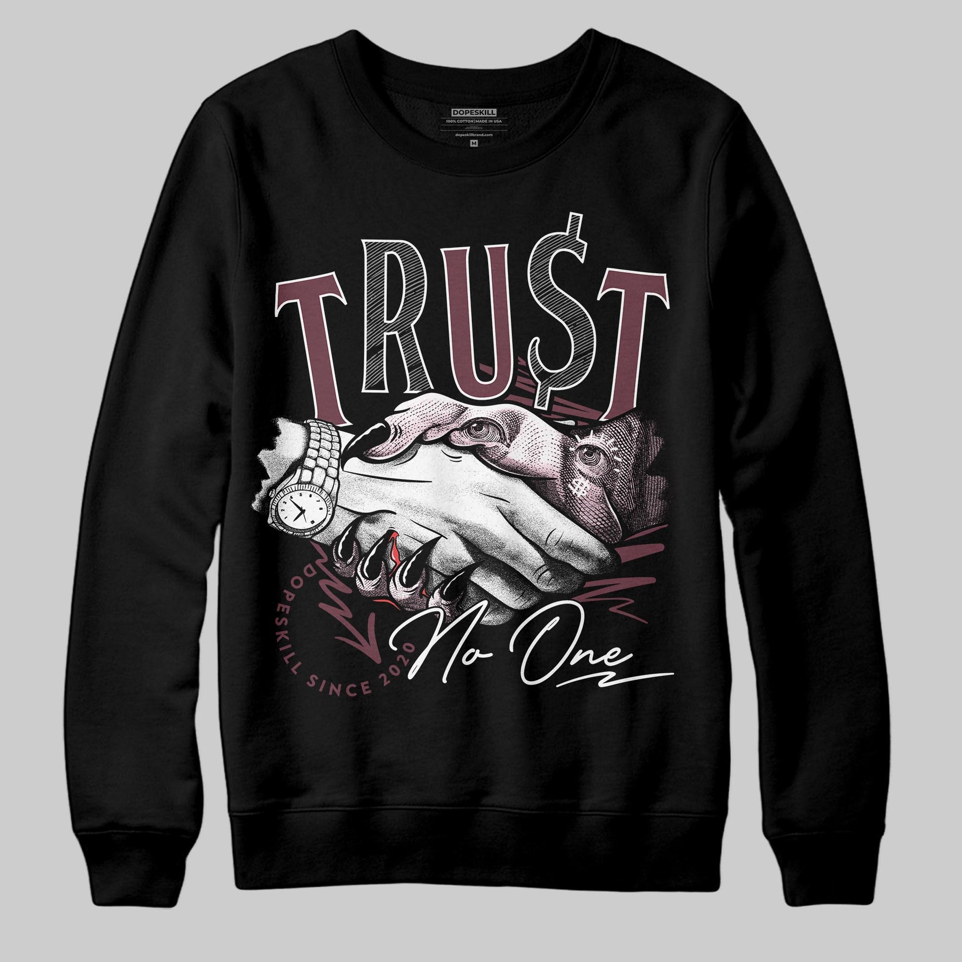 Asics Gel-Cumulus 16 "Port Royal" DopeSkill Sweatshirt Trust No One Graphic Streetwear - Black