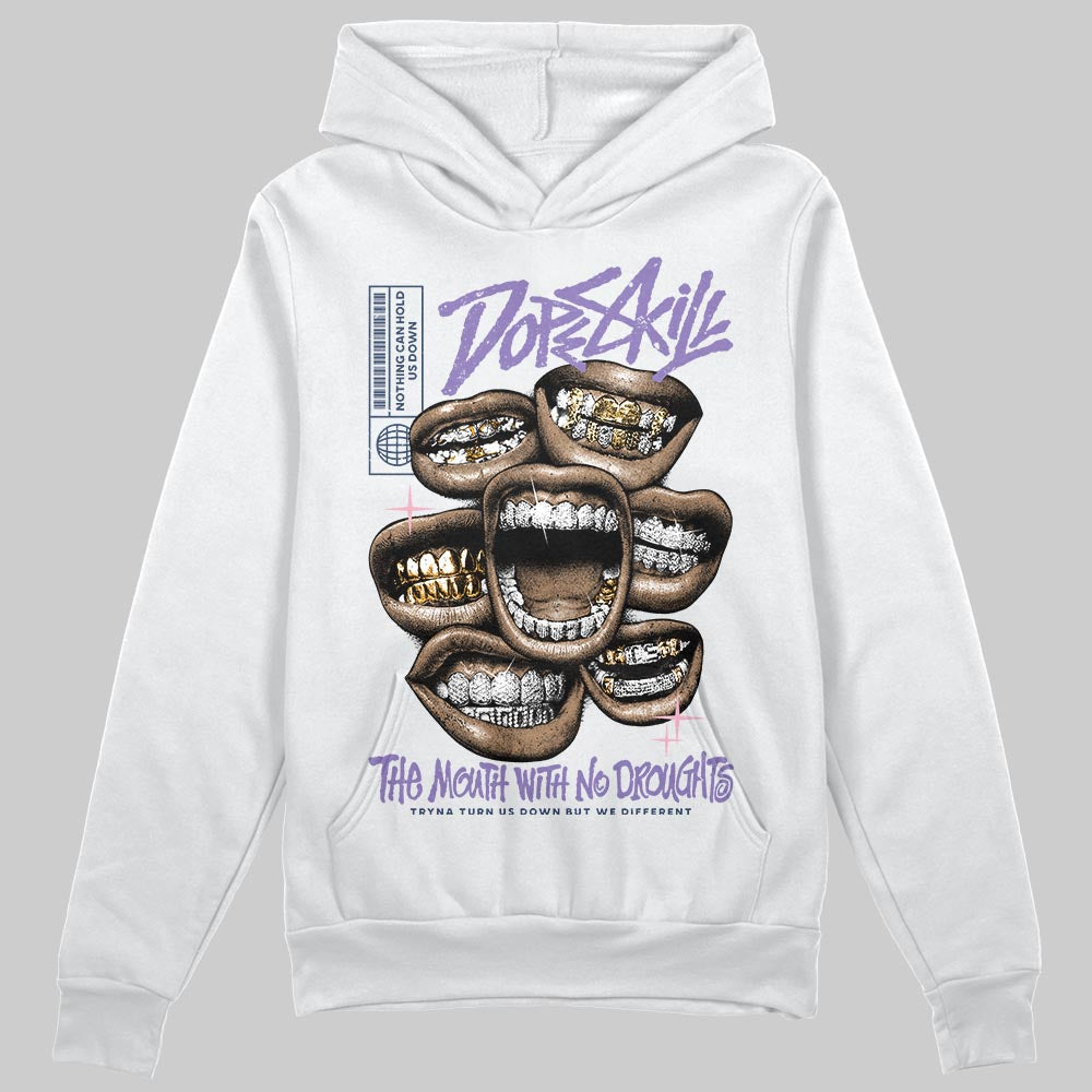 Jordan 11 "Mojave" DopeSkill Hoodie Sweatshirt The Mouth With No Droughts Graphic Streetwear - WHite