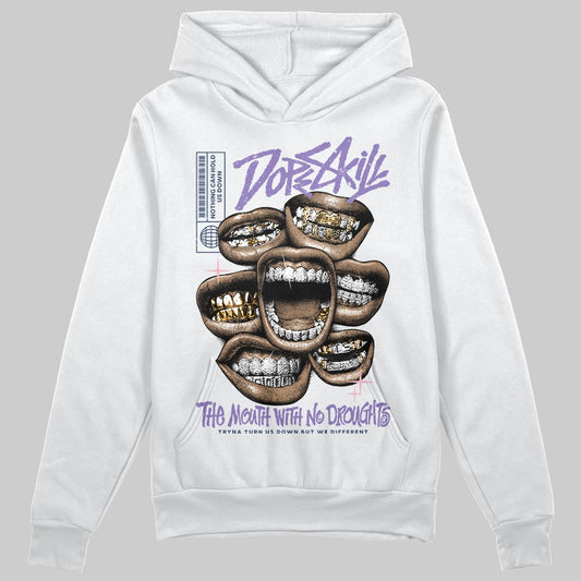 Jordan 11 "Mojave" DopeSkill Hoodie Sweatshirt The Mouth With No Droughts Graphic Streetwear - WHite