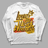 Yellow Sneakers DopeSkill Long Sleeve T-Shirt LOVE Graphic Streetwear - WHite