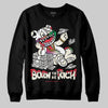 Jordan 11 Retro 285 Atlanta DopeSkill Sweatshirt Born To Be Rich Graphic Streetwear - Black