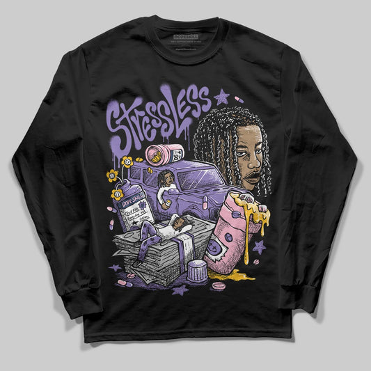 Jordan 11 "Mojave" DopeSkill Long Sleeve T-Shirt Stressless Graphic Streetwear - Black