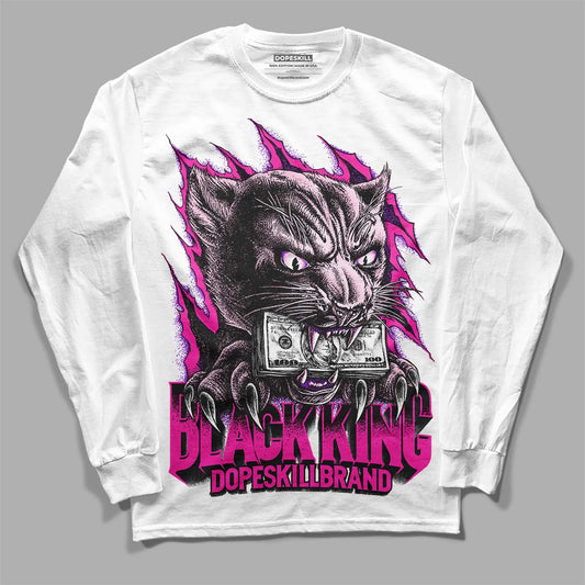 Dunk Low Triple Pink DopeSkill Long Sleeve T-Shirt Black King Graphic Streetwear - White