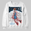 Jordan 3 Retro OG Rare Air DopeSkill Sweatshirt Thunder Dunk Graphic Streetwear - White