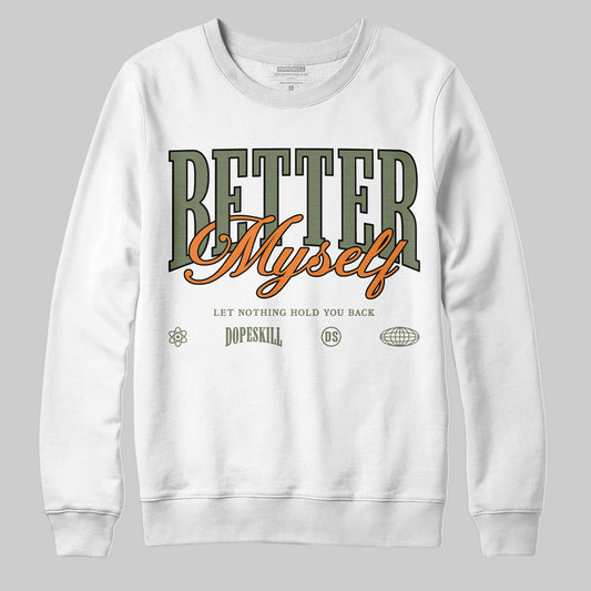 Jordan 4 Retro OG SP Undefeated (2025) DopeSkill Sweatshirt Better Myself Graphic Streetwear - White 
