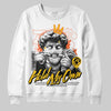 Yellow Sneakers DopeSkill Sweatshirt New Hold My Own Graphic Streetwear - WHite