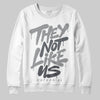 Jordan 5 Retro Wolf Grey (2026) DopeSkill Sweatshirt They Not Like Us Graphic Streetwear - White 