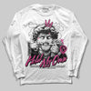 Asics Gel-Kayano 14 ‘Cream Sweet Pink’ DopeSkill Long Sleeve T-Shirt In My Way Graphic Streetwear - White