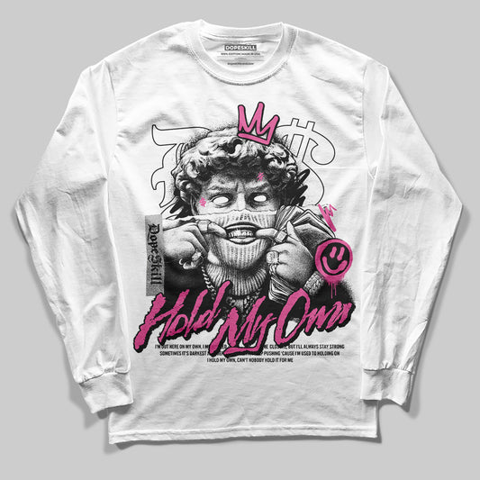 Asics Gel-Kayano 14 ‘Cream Sweet Pink’ DopeSkill Long Sleeve T-Shirt In My Way Graphic Streetwear - White