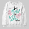 Jordan 11 Low "Igloo" DopeSkill Sweatshirt No Money No Love Typo Graphic Streetwear - White