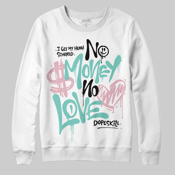 Jordan 11 Low "Igloo" DopeSkill Sweatshirt No Money No Love Typo Graphic Streetwear - White
