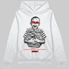 Red Sneakers DopeSkill Hoodie Scared Money Don't Make No Money Graphic Streetwear - White