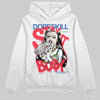 Jordan 11 Retro 285 Atlanta DopeSkill Hoodie Sweatshirt Stay It Busy Graphic Streetwear - White