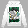 Jordan 5 “Lucky Green” DopeSkill Hoodie Sweatshirt Sorry I've Been Trappin Graphic Streetwear - White