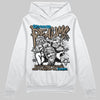 Jordan 3 GS “We Outside” DopeSkill Hoodie Sweatshirt Distorted Realms Graphic Streetwear - White