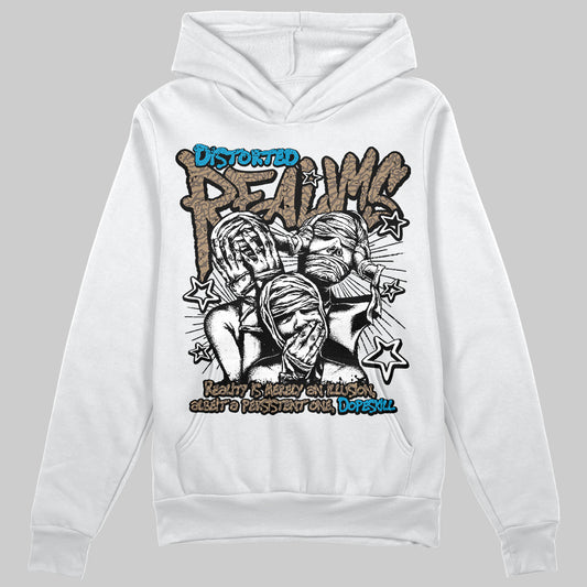 Jordan 3 GS “We Outside” DopeSkill Hoodie Sweatshirt Distorted Realms Graphic Streetwear - White