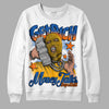 Dunk Blue Jay and University Gold DopeSkill Sweatshirt Get Rich Graphic Streetwear - White 