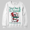 Jordan 3 Mexico 'El Vuelo' DopeSkill Sweatshirt Owe It To Yourself Graphic Streetwear - White