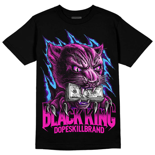 Dunk Low GS “Active Fuchsia” DopeSkill T-Shirt Black King Graphic Streetwear - Black