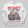 Awake NY x Air Jordan 5 Arctic Pink DopeSkill Long Sleeve T-Shirt MOMM Graphic Streetwear - White