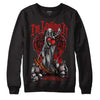 Jordan 3 Fire Red DopeSkill Sweatshirt New I'm Loving It Graphic Streetwear - Black