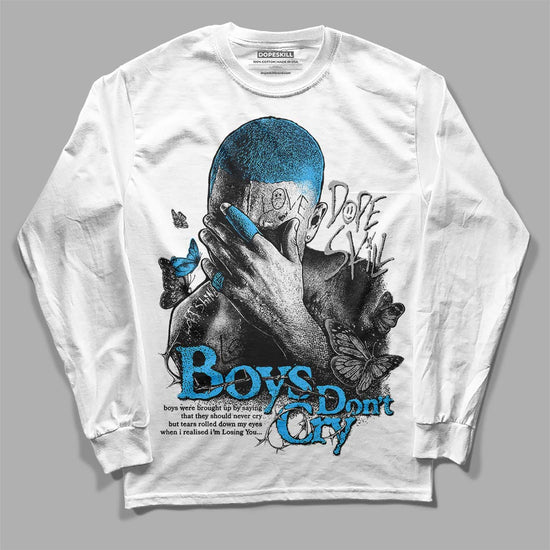 Dunk Low ‘Pure Platinum’ DopeSkill Long Sleeve T-Shirt Boys Don't Cry Graphic Streetwear - White