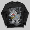 Jordan 5 Retro Wolf Grey (2026) DopeSkill Long Sleeve T-Shirt Money Callin' Graphic Streetwear - Black