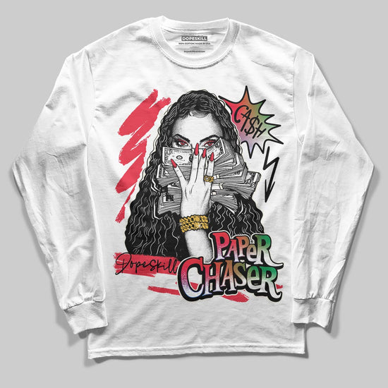 Jordan 11 Retro 285 Atlanta DopeSkill Long Sleeve T-Shirt NPC Graphic Streetwear - White 