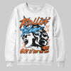 Orange, Black and White Sneakers DopeSkill Sweatshirt Got It Out The Mud Graphic Streetwear - White
