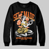 Orange Sneakers DopeSkill Sweatshirt Self Made Graphic Streetwear - Black