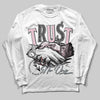 Jordan 5 OG “35th Anniversary” DopeSkill Long Sleeve T-Shirt Trust No One Graphic Streetwear - White