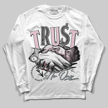 Jordan 5 OG “35th Anniversary” DopeSkill Long Sleeve T-Shirt Trust No One Graphic Streetwear - White