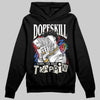 Jordan 11 Retro 285 Atlanta DopeSkill Hoodie Sweatshirt Sorry I've Been Trappin Graphic Streetwear - Black