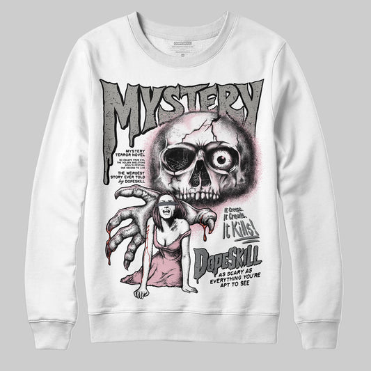 Air Max 95 OG “Pink Foam” DopeSkill Sweatshirt Mystery Ghostly Grasp Graphic Streetwear - White