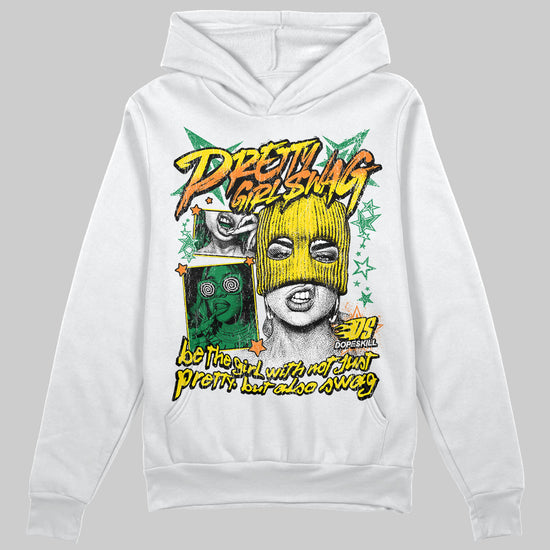 Dunk Low Reverse Brazil DopeSkill Hoodie Sweatshirt Pretty Girl Swag Graphic Streetwear - White