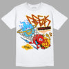 Red Sneakers DopeSkill T-Shirt Break Through Graphic Streetwear - White