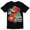 Jordan 1 Mid GS 'Six Championships' DopeSkill T-Shirt Bear Steals Sneaker Graphic Streetwear - Black